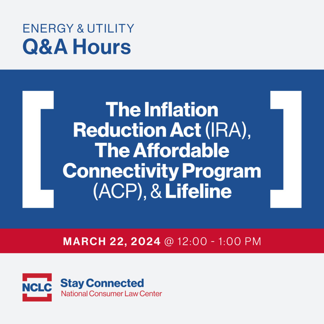 The Inflation Reduction Act (IRA), The Affordable Connectivity Program